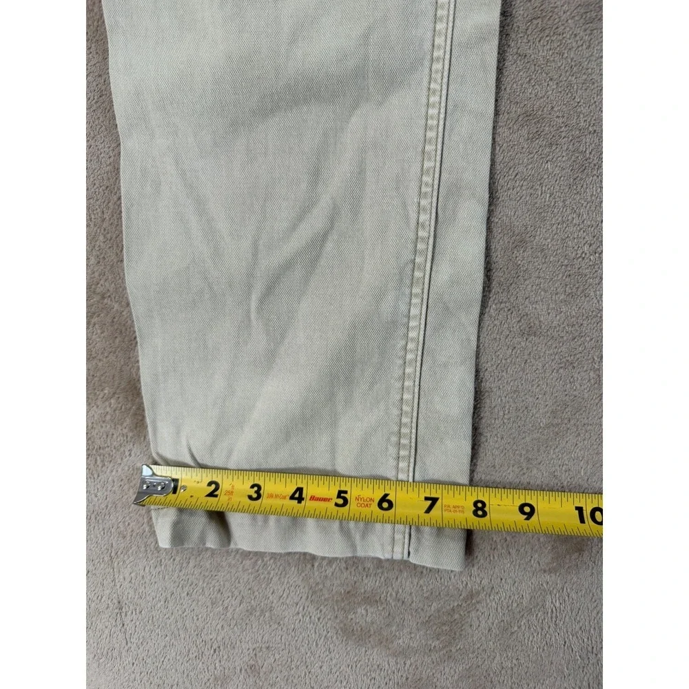 Faherty Pants Men's size 35(37)x28 White Beige‎ Stretch Casual Preppy